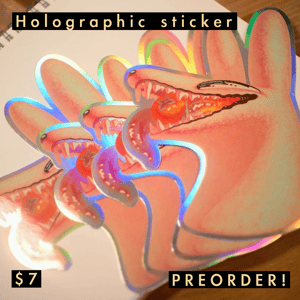 [PREORDER] Holographic sticker