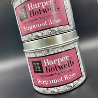 Image 5 of BERGAMOT ROSE CANDLE TIN