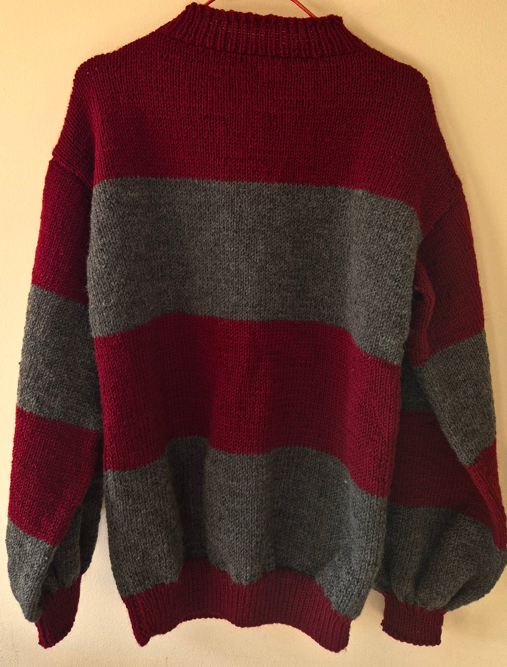 Image of Handmade Striped Sweater ( FREE SHIPPING)