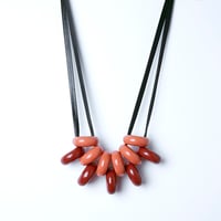 Image 1 of NECKLACE N8 _ CHERRY & CORAL