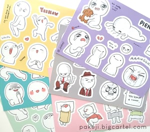 Image of Original - sticker sheets