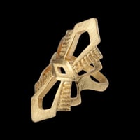 Image 5 of LA SIRÈNE Ring - Silver with Black Contours. NORMAL PRICE 1.500.- NOW:
