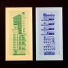 Risoprint SET of 2 - Old Pawnshop & The Crockett Hotel