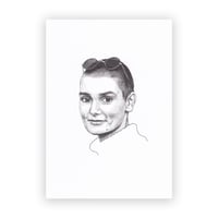 SINÉAD ORIGINAL PEN DRAWING