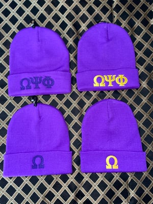 Omega Psi Phi Beanies