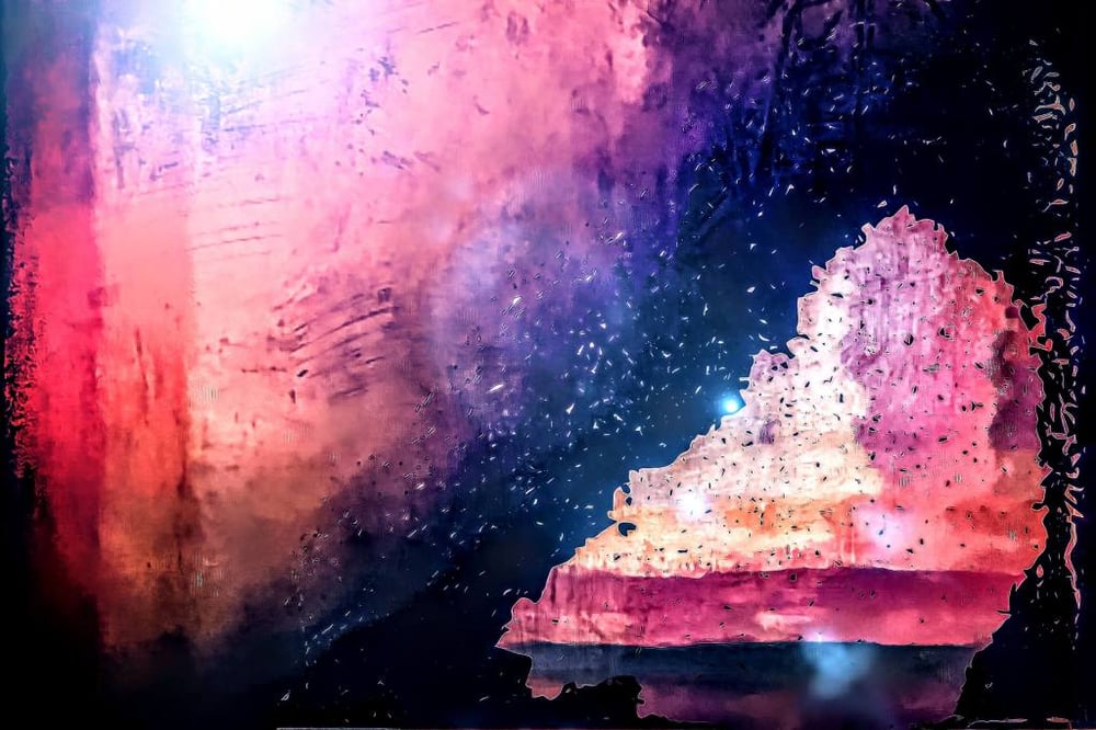 Galactic Chair - Thin Canvas
