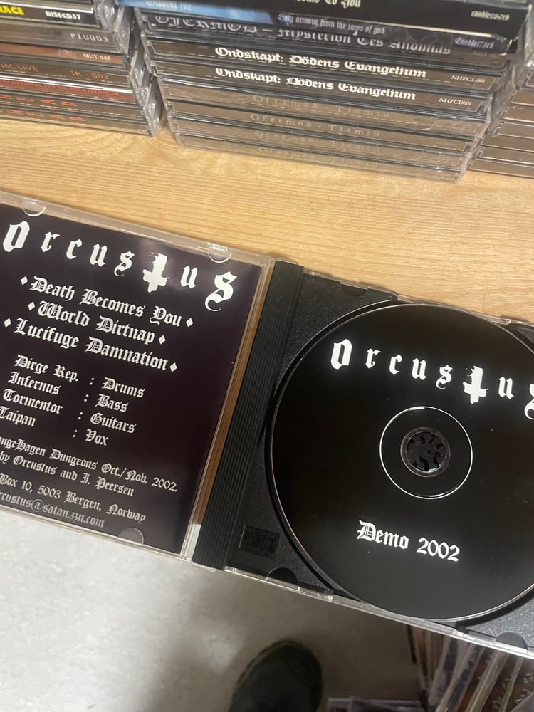 Image of Orcustus Demo cd