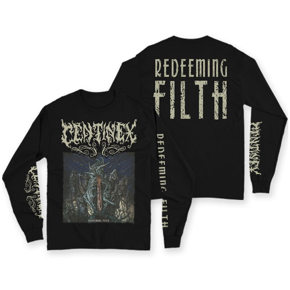 CENTINEX - REDEEMING FILTH (T-SHIRT, LONGSLEEVE, BUNDLE PACKAGE)