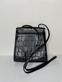 Image 2 of Crossbody Crocodille Print Handbag