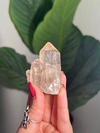 Image 1 of NATURAL RUTILE SMOKEY QUARTZ POINT -BRAZIL- E