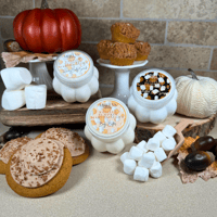 Image 2 of Vanilla Pumpkin Marshmallow Foaming Body Scrub