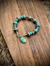 Image 8 of Mercury Dime Bracelet with Charm & Sterling bead accents - PRE ORDER