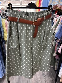 Image 11 of POLKA DOT BURMUDA SHORTS