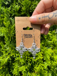 byzantine diamond earrings