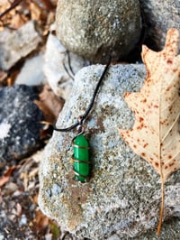 Image 1 of Green Chalcedony Pendant 