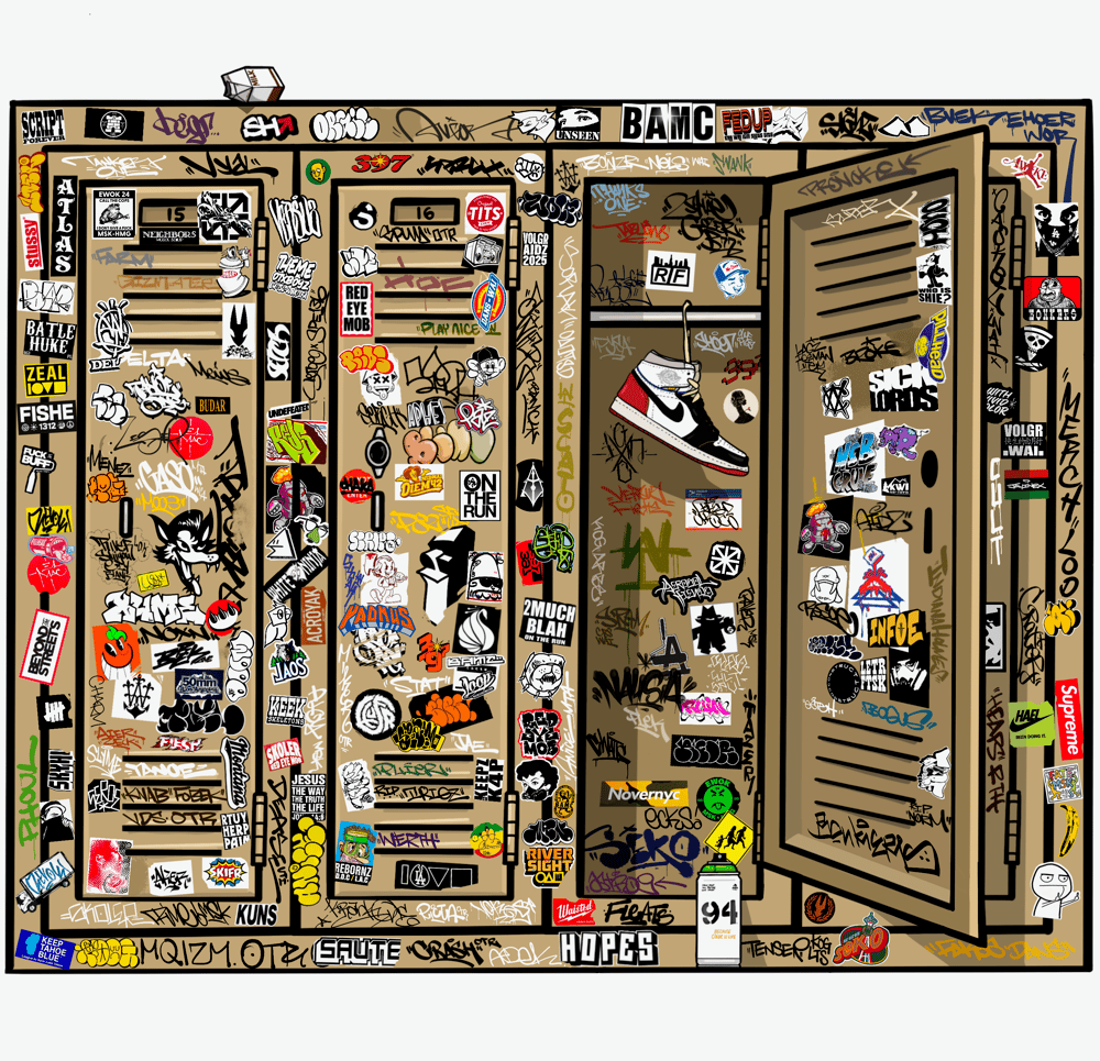 Image of “Kids in the Hall” Print