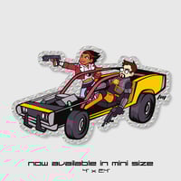 Image 2 of Muscle Car Prismatic Sticker