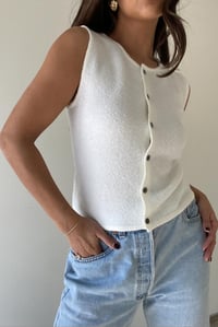 Image 2 of Button front sweater
