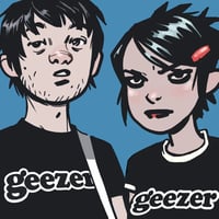 Geezer b+w logo T-shirt