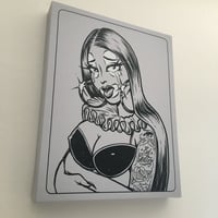 Image 2 of Tears Keep Falling Canvas Print