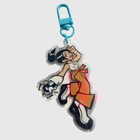 Image 1 of Chell Epoxy Keychain