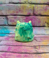 Image 3 of Large Ghost Waffle - Green and Lime