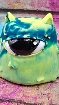 Image 5 of Large Ghost Waffle - Green and Lime