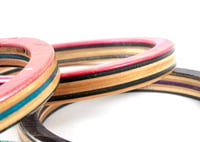 Image 3 of Recycled Skateboard Bracelet / Bangle