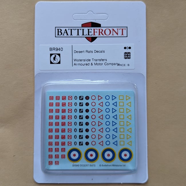 Desert Rats Decal Set (BR940)