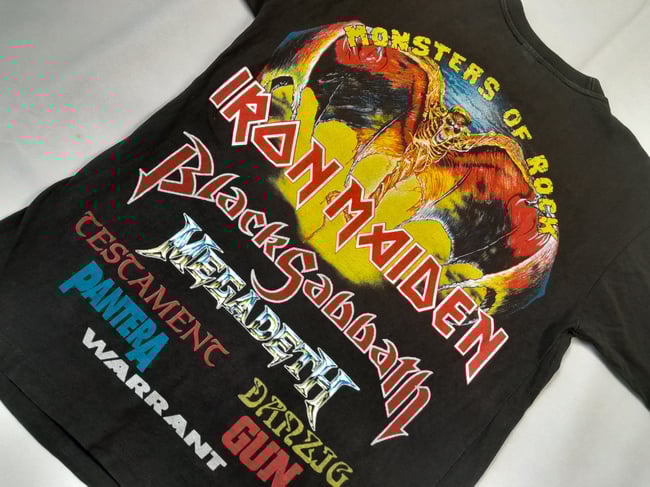1992 Iron Maiden Concert T-Shirt
