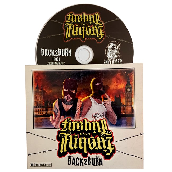 FIREBALL FLINGAZ BACK2BURN CD DIGIPAK 