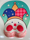 3D Clown Cheeks Mousepad (Face)