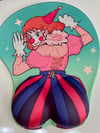 3D Clown Cheeks Mousepad (NOT Face)