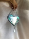 Green Heart Mirror