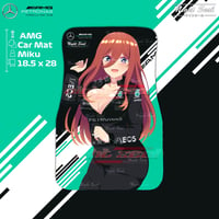 Image 2 of WAIFUS X AMG / CAR MAT