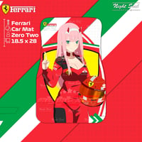 Image 1 of WAIFUS X FERRARI / CAR MAT