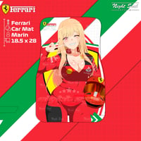 Image 5 of WAIFUS X FERRARI / CAR MAT