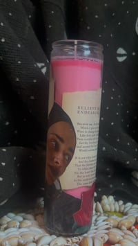 Image 1 of To My Heart Be True Prayer Candle