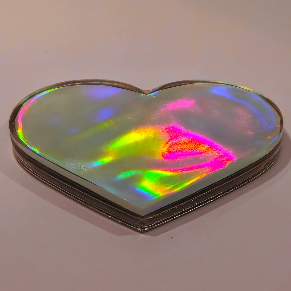 Image of Hudson River State Hospital Holographic Heart Tray