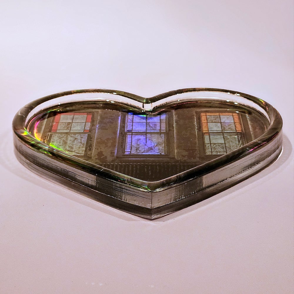 Image of Hudson River State Hospital Holographic Heart Tray