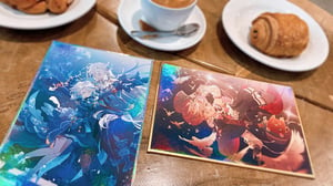 Image of holographic shikishi