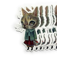 Image 2 of Hello Cat (sticker)