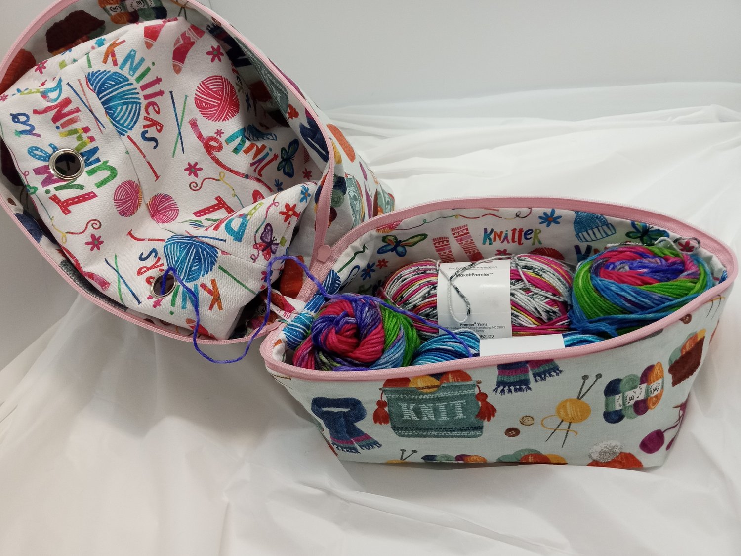 Image of Sock Size Double Decker Project Bag