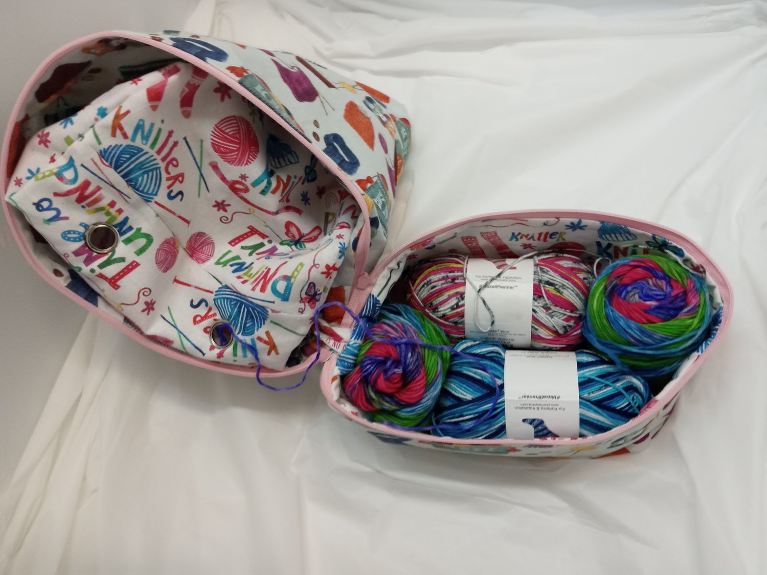 Image of Sock Size Double Decker Project Bag