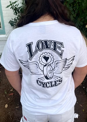 Image of OG Love Cycles White Tee