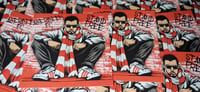 Image 2 of Pack of 25 7x7cm Aberdeen Stand Free Football/Ultras Stickers.