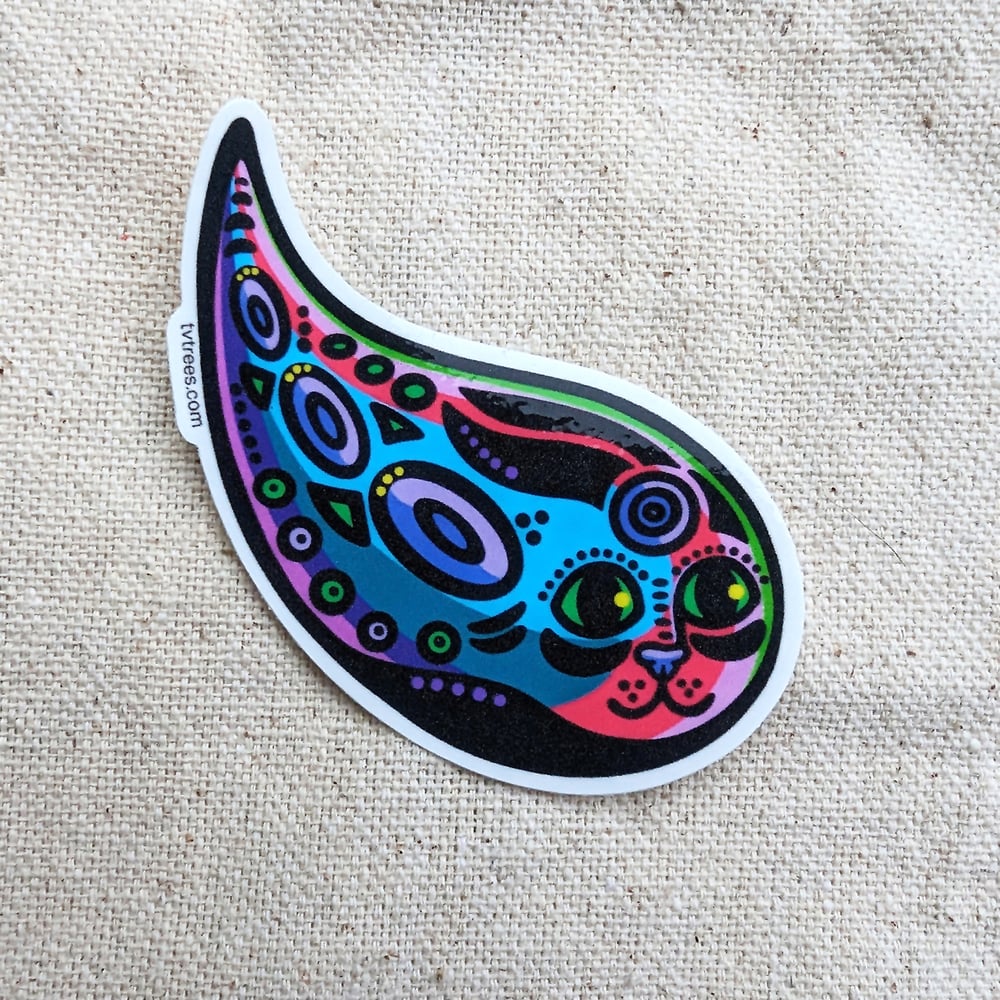 Image of Cute Catdrop Sticker