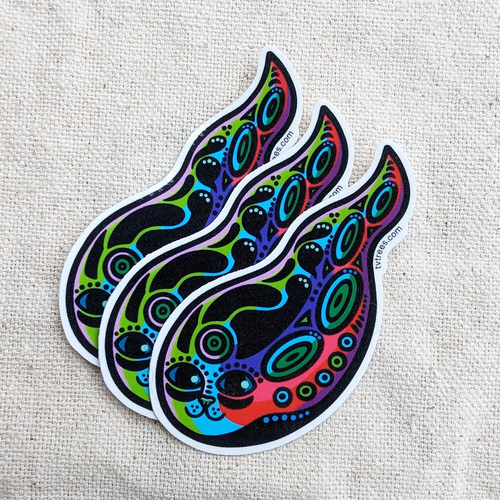 Image of Wavy Catdrop Sticker