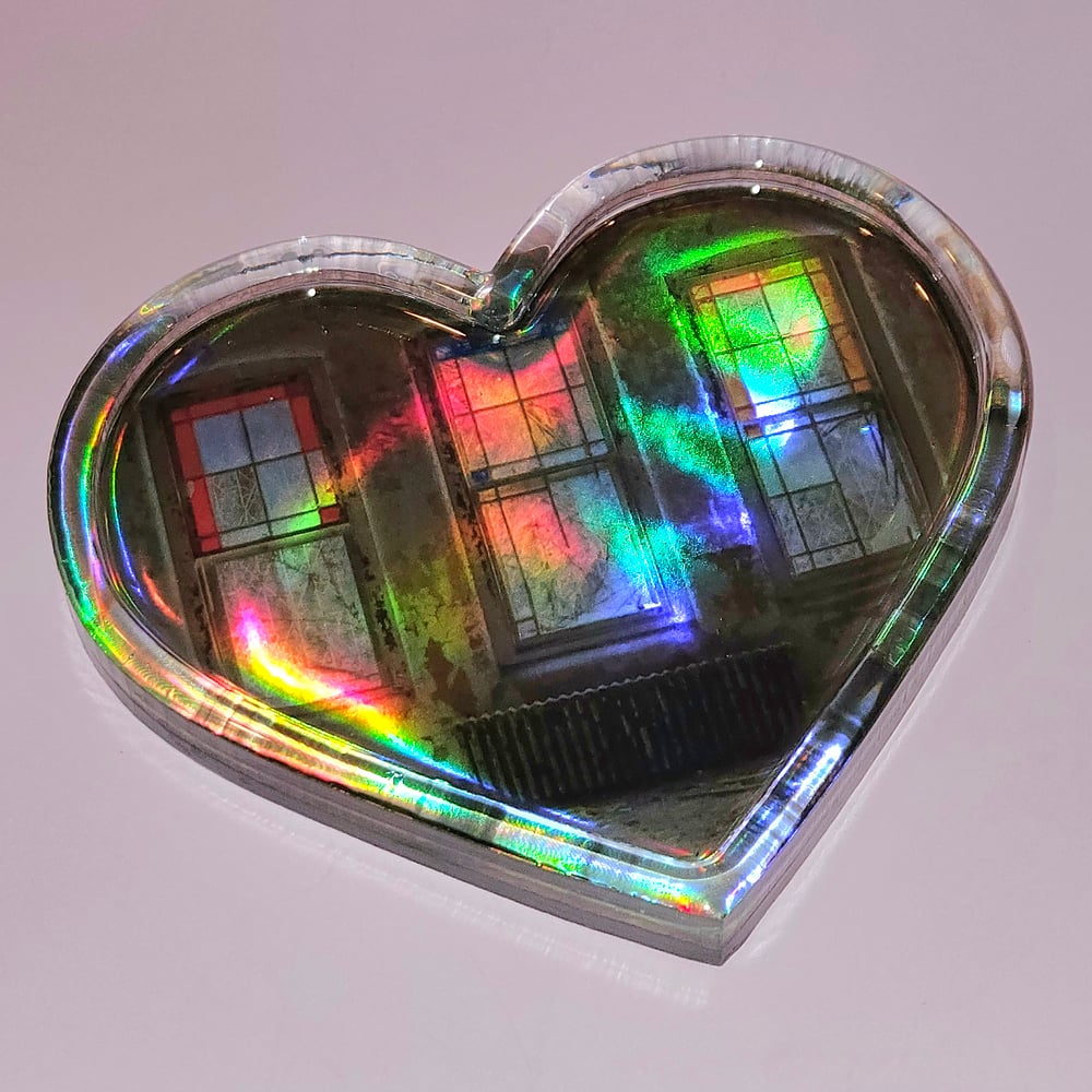 Image of Hudson River State Hospital Holographic Heart Tray