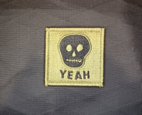 Image 1 of Subdued Yeah Skull Patch
